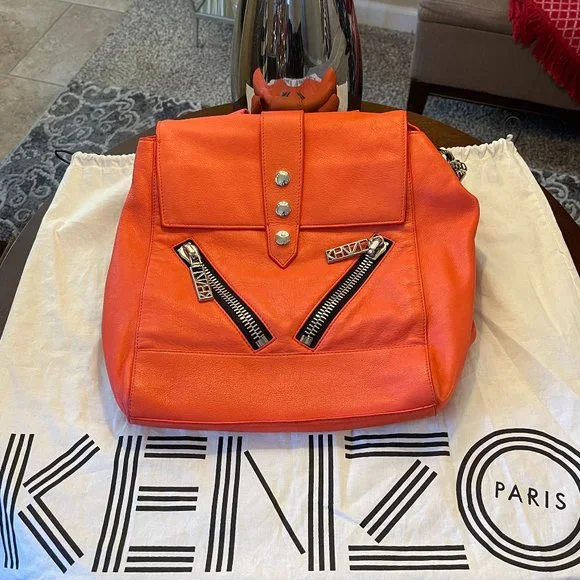Kenzo | Bags | Kenzo Kalifornia Leather Backpack | Poshmark display picture 3